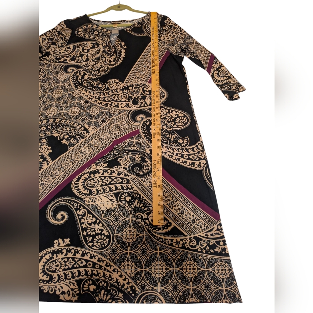 Elegant LBD With Paisley Twist